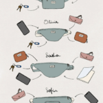Sac banane Hindbag contenance