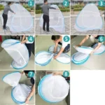 Moustiquaire de lit pliable
