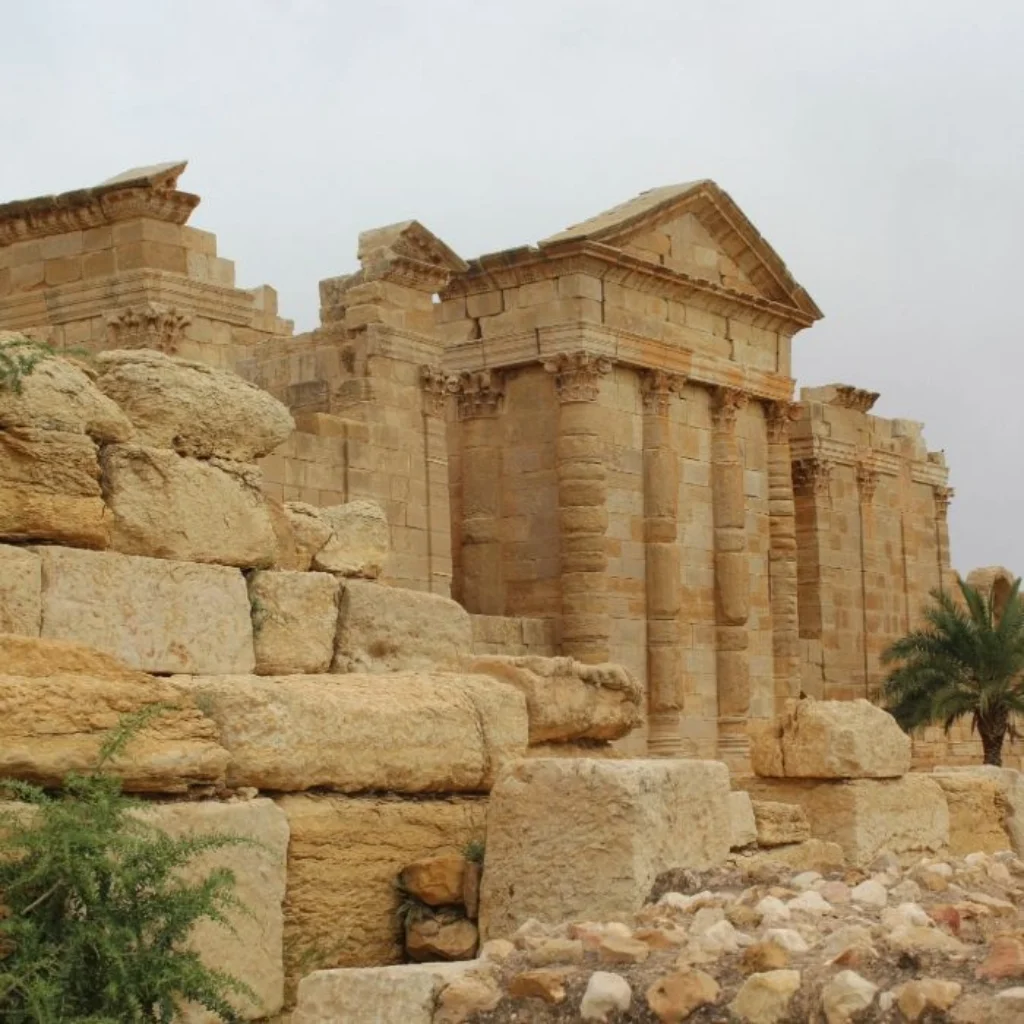 Sbeitla Tunisie 9 Ruine du site archélogique Sbeitla Tunisie