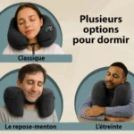 Oreiller de voyage réglable 5 positions
