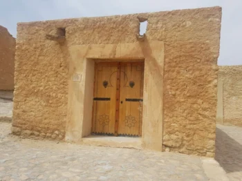 Chebika Tunisie 10 Porte du nouveau village de Chebika en Tunisie