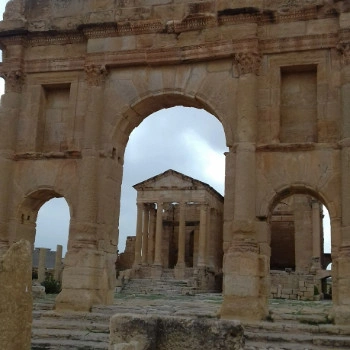 Sbeitla Tunisie 10 Porte fouille de Sbeitla en Tunisie